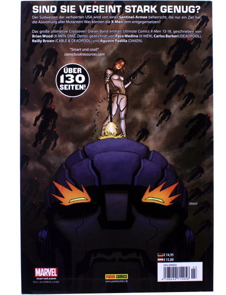 Ultimate Comics: X-Men Comic Paperback Nr. 3: Vereint sind wir stark von Panini